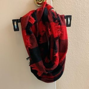Buffalo Plaid Infinity Scarf